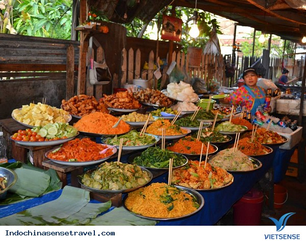 Vi vu Lào thưởng thức món ăn chay đầy sức hấp dẫn - Ảnh 4