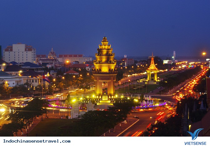 Vẻ cổ kính uy nghi của thủ đô Phnom Penh Vẻ cổ kính uy nghi của thủ đô Phnom Penh
