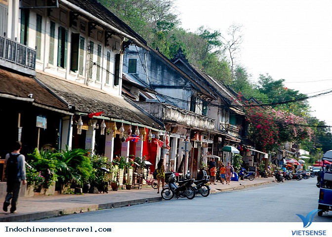 Phố cổ xinh đẹp Luang Prabang Phố cổ xinh đẹp Luang Prabang