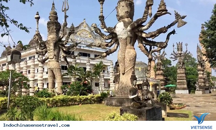 Tĩnh lặng với vườn tượng Phật tại Lào - Ảnh 4