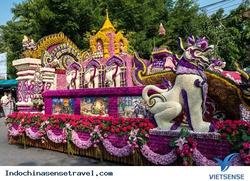 Lễ hội hoa đầy sắc màu tại Chiang Mai Lễ hội hoa đầy sắc màu tại Chiang Mai