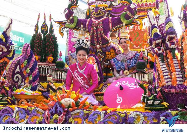 Lễ hội hoa đầy sắc màu tại Chiang Mai Lễ hội hoa đầy sắc màu tại Chiang Mai
