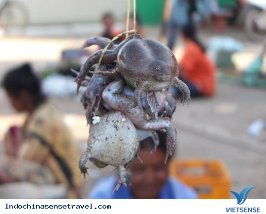 Khu chợ Việt trên đất nước bạn Lào