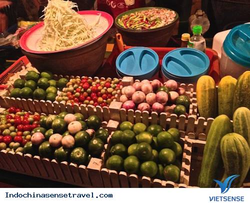 các món ăn đường phố ở Lào 